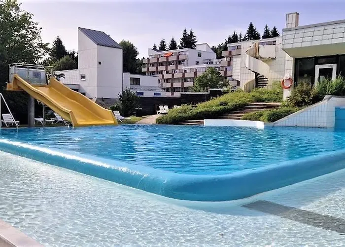 Pools, Sauna Und Balkon Mit Panoramablick سانكت انجلمار