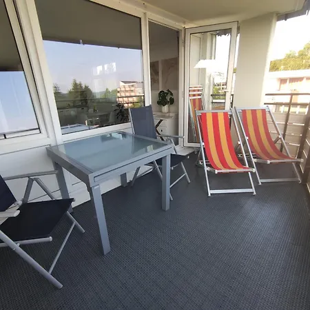 Pools, Sauna Und Balkon Mit Panoramablick Apartment