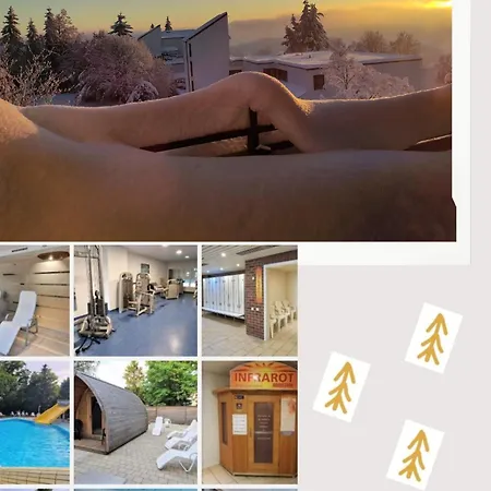 Pools, Sauna Und Balkon Mit Panoramablick *